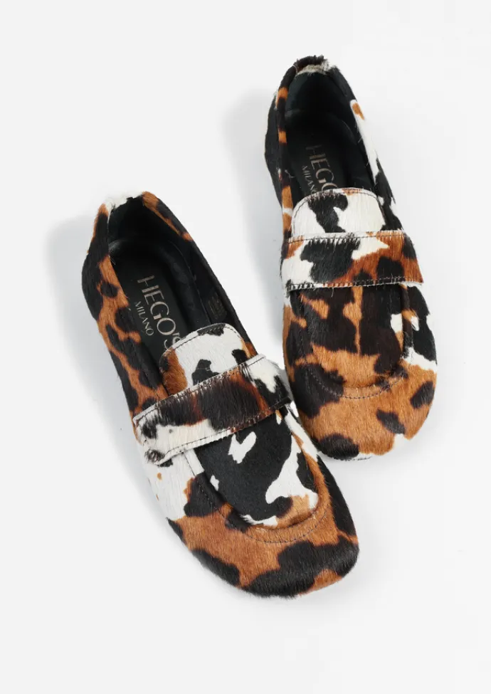 MOKASYNY W ZWIERZĘCE WZORY HEGO'S MILANO