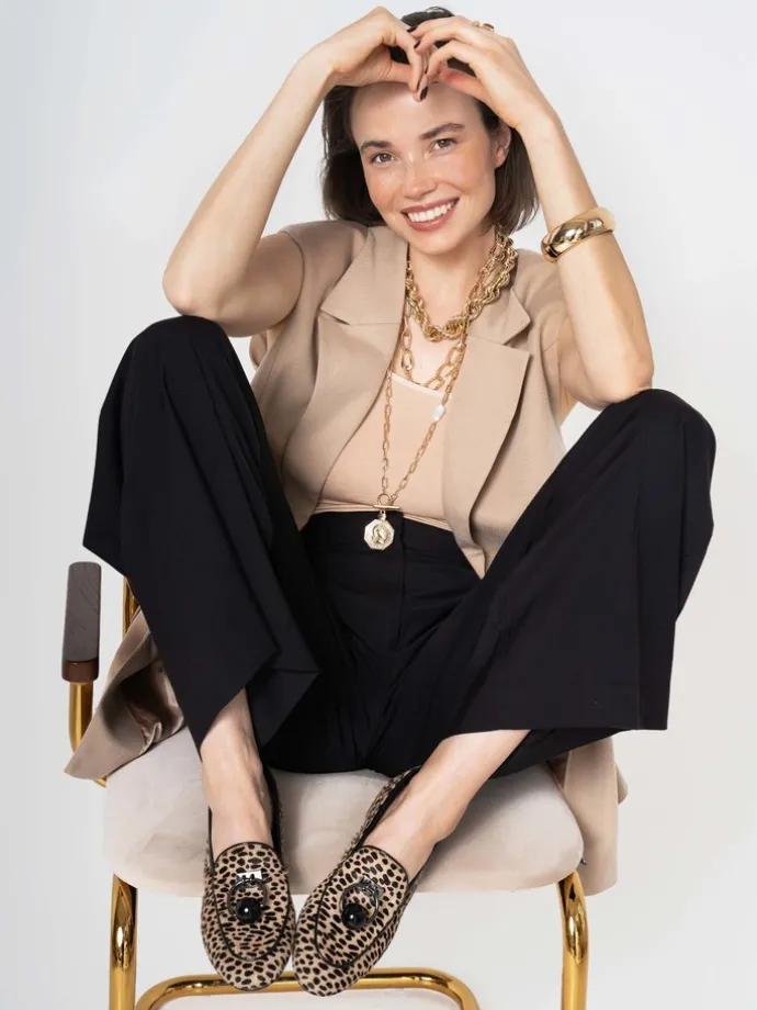 MOKASYNY W ZWIERZĘCE WZORY HEGO'S MILANO