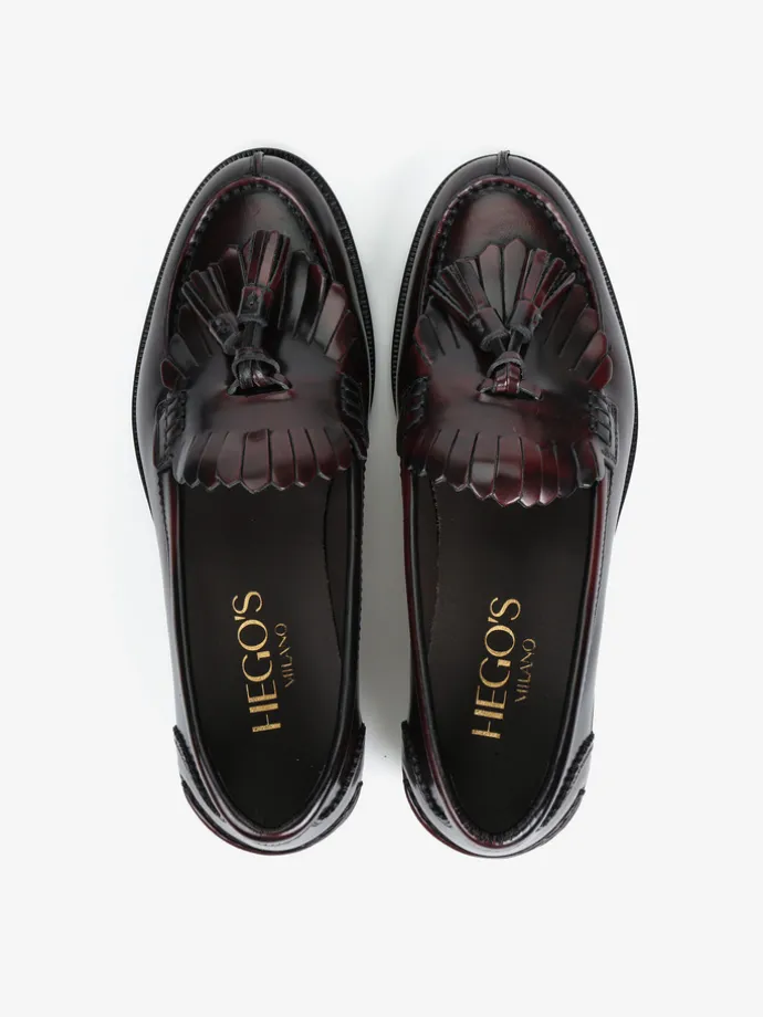 MOKASYNY Z FRĘDZELKAMI HEGO'S Milano