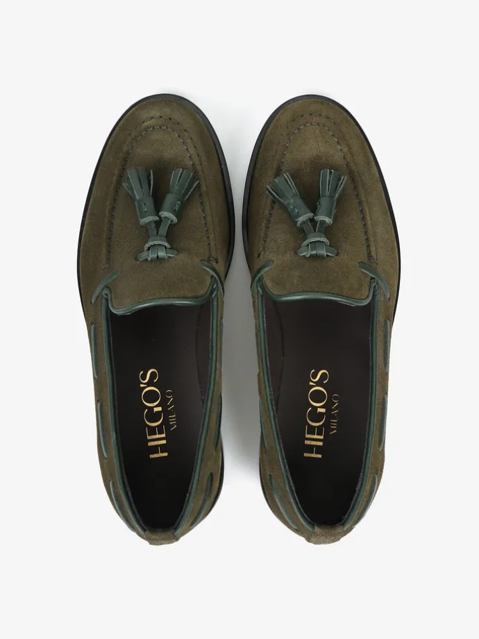 MOKASYNY Z FRĘDZLAMI HEGO'S Milano