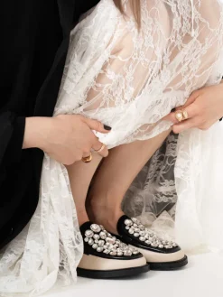 MOKASYNY Z KAMIENIAMI HEGO'S MILANO