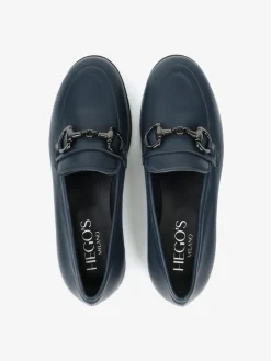 MOKASYNY Z METALOWĄ OZDOBĄ HEGO'S Milano