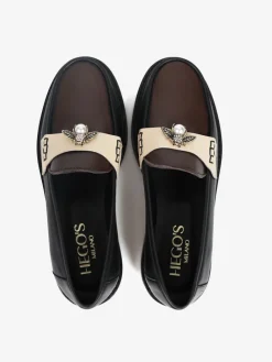 MOKASYNY Z OZDOBĄ HEGO'S Milano