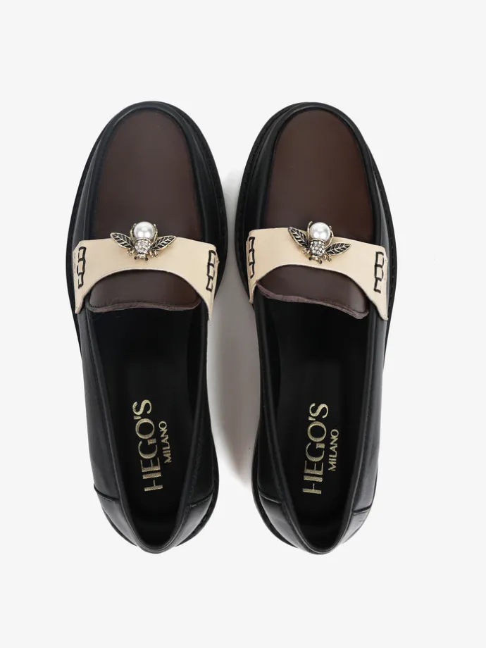MOKASYNY Z OZDOBĄ HEGO'S Milano