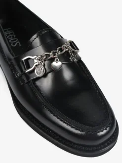 MOKASYNY Z OZDOBNYM ŁANCUCHEM HEGO'S Milano