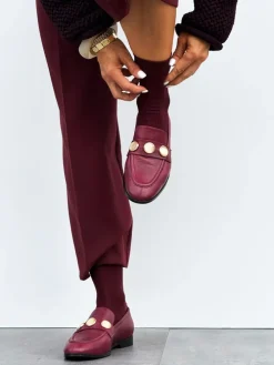 MOKASYNY Z OZDOBNYMI KAMIENIAMI HEGO'S Milano