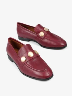 MOKASYNY Z OZDOBNYMI KAMIENIAMI HEGO'S Milano