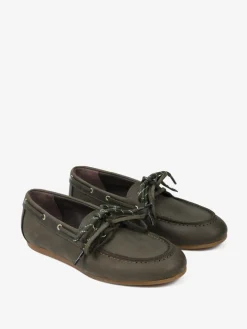 NUBUKOWE MOKASYNY ZE SZNURÓWKAMI HEGO'S Milano