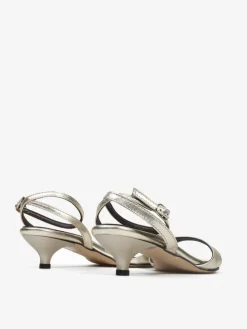 SANDAŁY NA NISKIM OBCASIE HEGO'S Milano