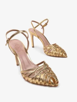 SANDAŁY Z CIENKIMI PASKAMI HEGO'S Milano