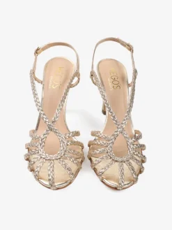 SANDAŁY Z FINEZYJNYMI PASKAMI HEGO'S Milano