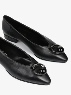 SKÓRZANE BALERINY HEGO'S MILANO