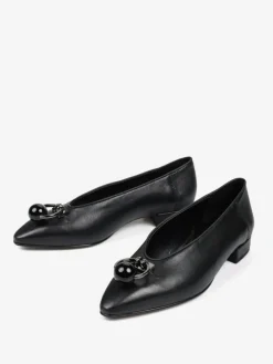 SKÓRZANE BALERINY HEGO'S MILANO