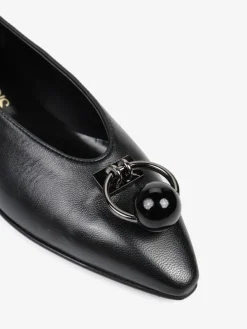 SKÓRZANE BALERINY HEGO'S MILANO