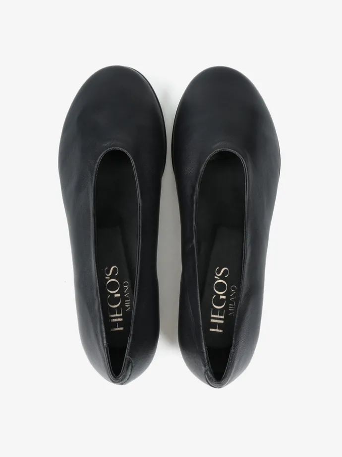 SKÓRZANE BALERINY HEGO'S MILANO