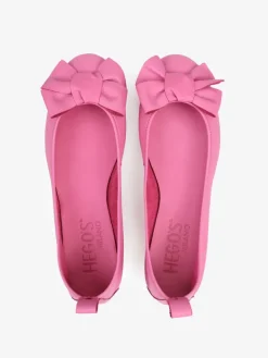 SKÓRZANE BALERINY HEGO'S Milano