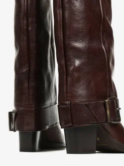 SKÓRZANE KOZAKI HEGO'S MILANO