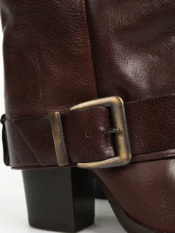 SKÓRZANE KOZAKI HEGO'S MILANO