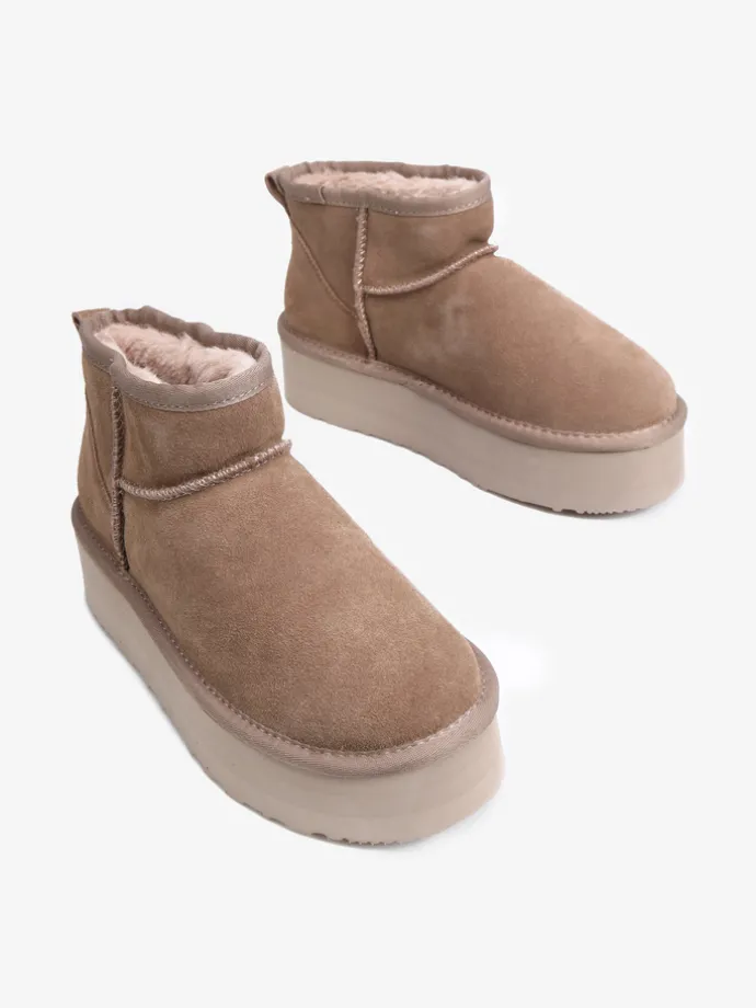 SKÓRZANE ŚNIEGOWCE HEGO'S Milano