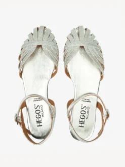 SREBRNE SANDAŁY HEGO'S MILANO