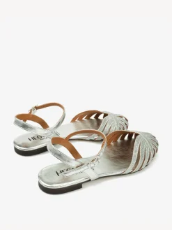 SREBRNE SANDAŁY HEGO'S MILANO