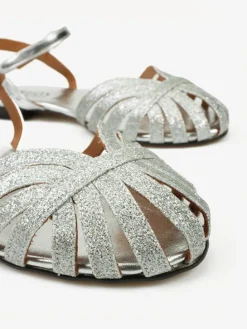 SREBRNE SANDAŁY HEGO'S MILANO