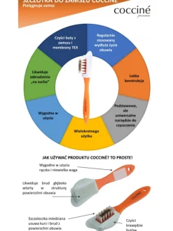 SZCZOTKA DO ZAMSZU I NUBUKU COCCINE
