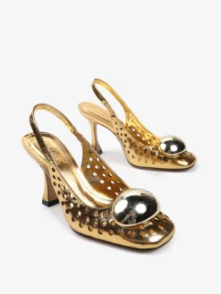 SZPILKI AŻUROWE Z OZDOBĄ HEGO'S Milano