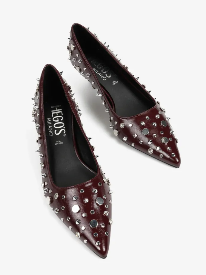 SZPILKI NA NISKIM OBCASIE HEGO'S MILANO