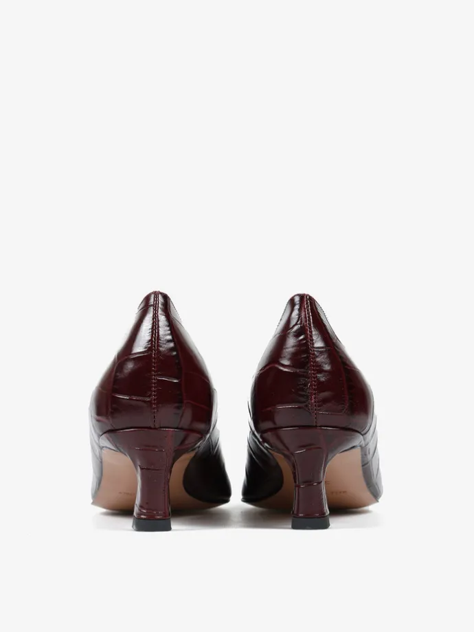 SZPILKI Z TŁOCZONEJ SKÓRY HEGO'S Milano