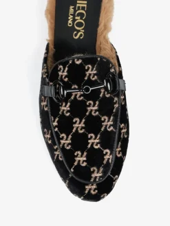 WELUROWE KLAPKI HEGO'S Milano