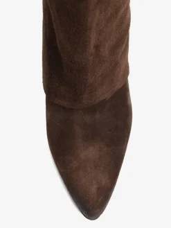 ZAMSZOWE KOZAKI NA KOTURNIE HEGO'S MILANO