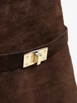 ZAMSZOWE KOZAKI NA KOTURNIE HEGO'S MILANO