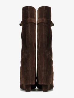 ZAMSZOWE KOZAKI NA KOTURNIE HEGO'S MILANO