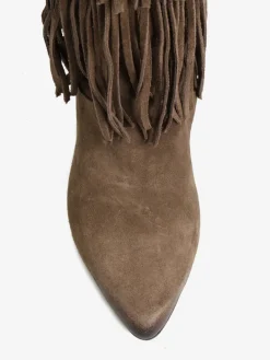 ZAMSZOWE KOZAKI Z FRĘDZLAMI HEGO'S MILANO