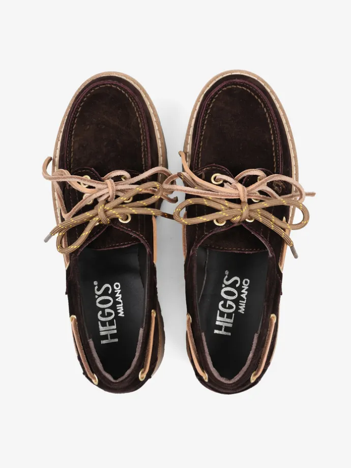 ZAMSZOWE PÓŁBUTY NA GRUBEJ PODESZWIE HEGO'S Milano