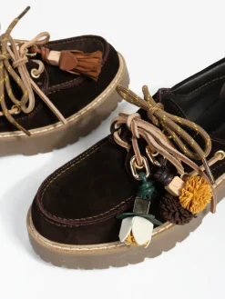 ZAMSZOWE PÓŁBUTY NA GRUBEJ PODESZWIE HEGO'S Milano