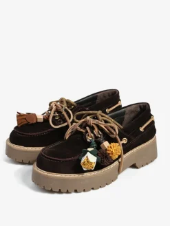 ZAMSZOWE PÓŁBUTY NA GRUBEJ PODESZWIE HEGO'S Milano