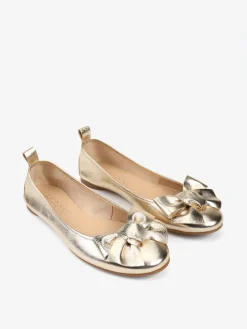 ZŁOTE BALERINY HEGO'S Milano