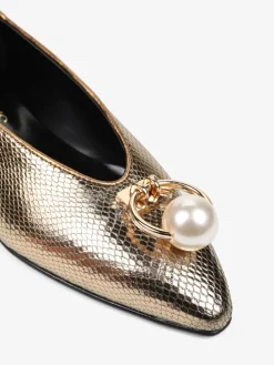 ZŁOTE BALERINY HEGO'S MILANO