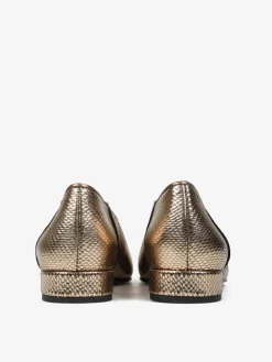 ZŁOTE BALERINY HEGO'S MILANO